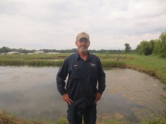 Skilled tradesman (Mr. J. Howe) assisting pond based experiments