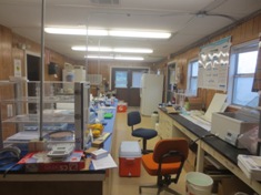 Sample preparation room