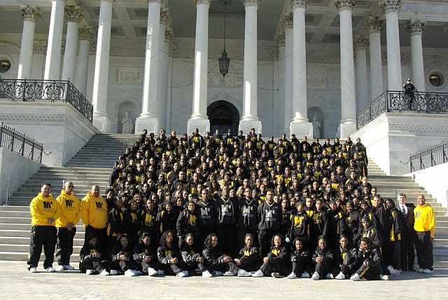 Picture of the UAPB Marching Band
